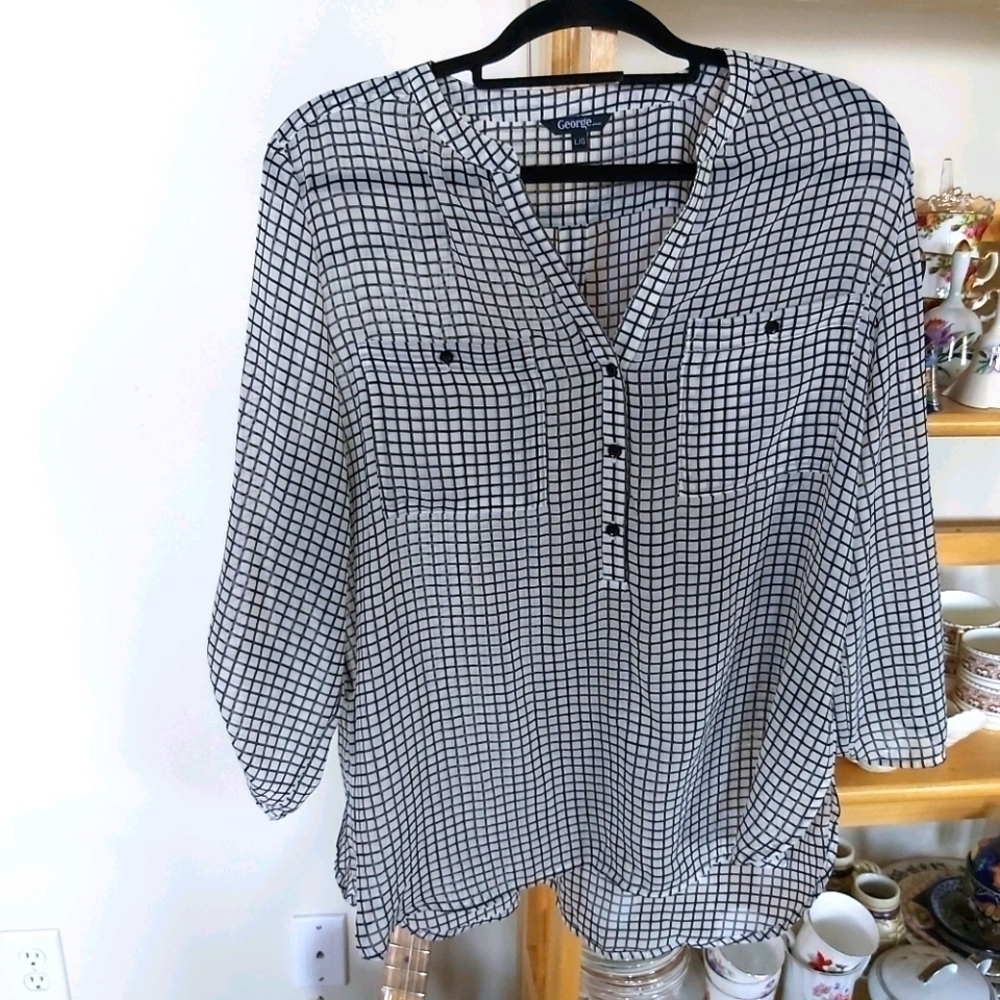 NEW George blouse/ hanging